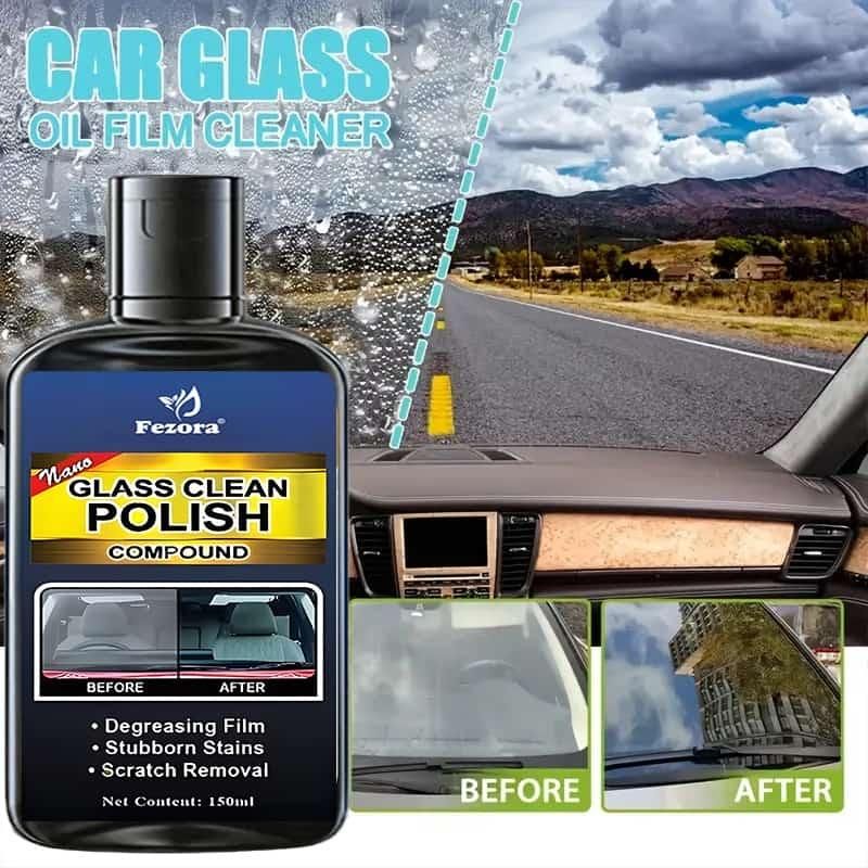 Glass Clean Polish Compound 150ml